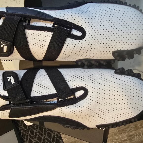 Puma Mostro PERF Puma White Puma Black 397331-01 US MENS SHOES SIZE 13 NEW - Picture 4 of 10